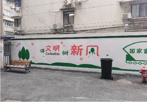 宁强社区墙绘